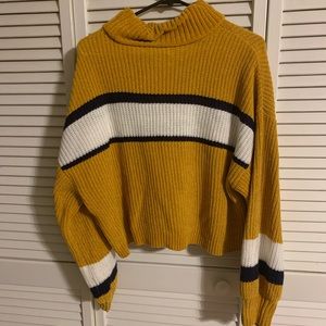 Cozy Oversized Cropped Sweater